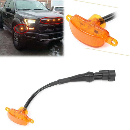 Amber Light for Ford F150/F-150 Bumper Grill (2004-2017)
