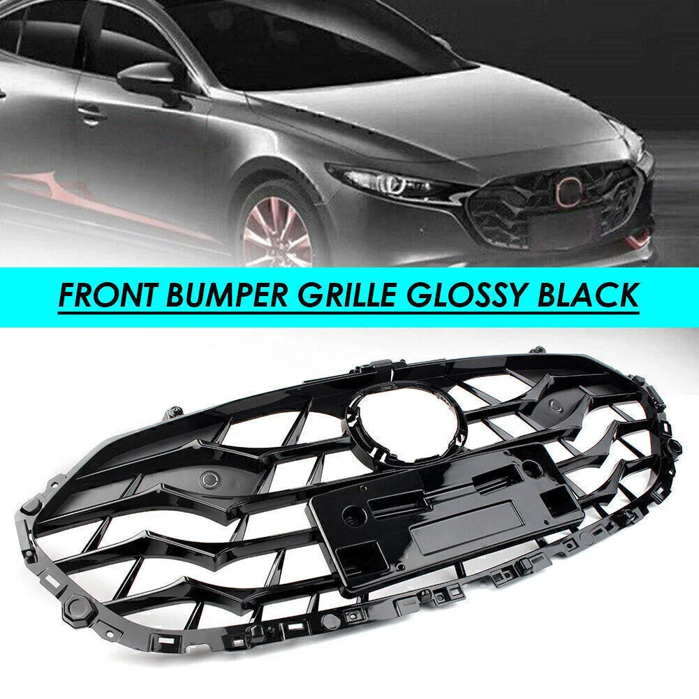 Grille Radiator Front Bumper for Mazda 3 AXELA (2019-2020)