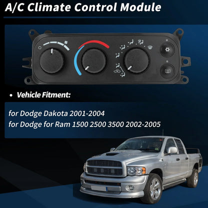 A/C Heater Climate Control Module for Dodge Ram 1500 2500 3500 (2002-2005)