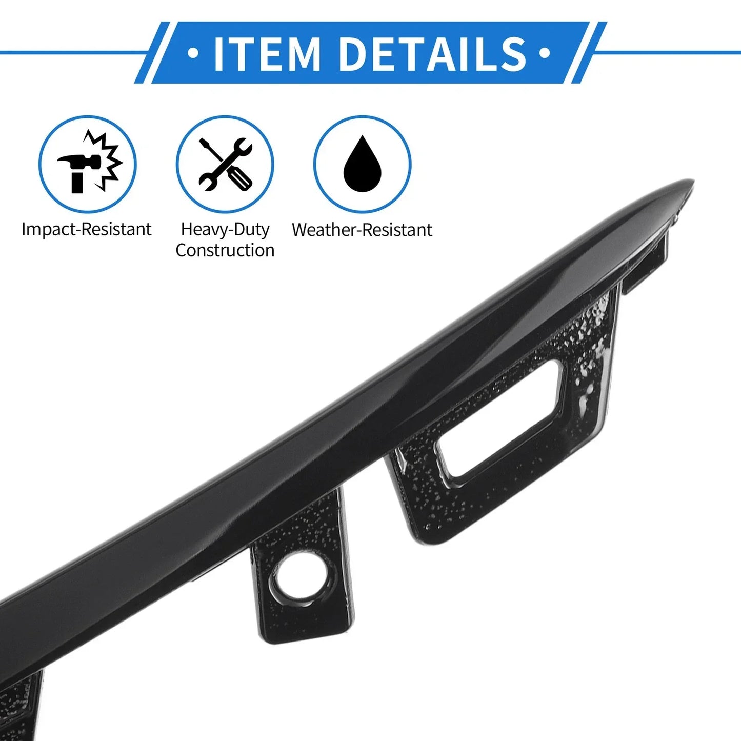 Front Left Bumper Grille Trim for Mercedes-Benz W223/S 4Matic (2021-2024)