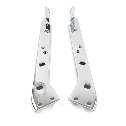 Saddlebag Rail Support Brackets for Harley Touring 1985-2008 Chrome