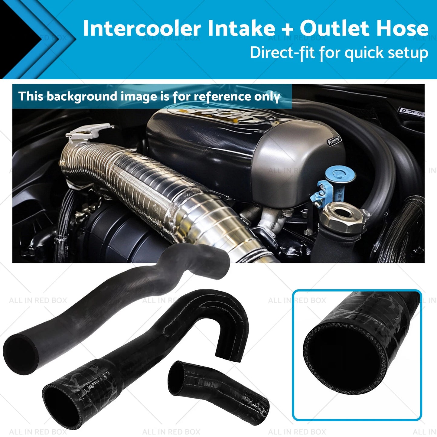 Intercooler Intake & Outlet Hose for LDV T60 2.8L Diesel Turbo (2017-)
