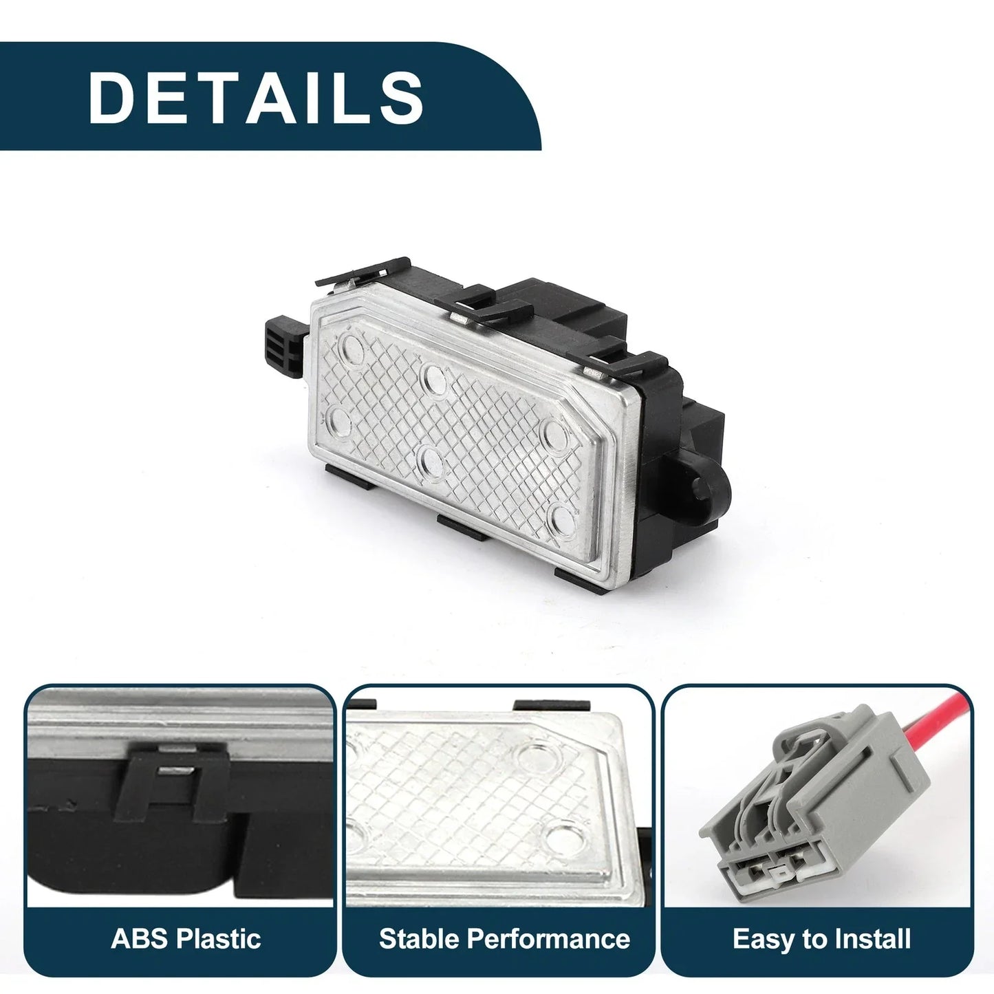 HVAC Blower Motor Resistor for Dodge Dart L4 1.4L (2014-2016)