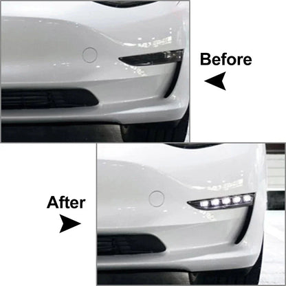 DRL Fog Lamp Daytime Running Light for Tesla Model 3, Model Y (2017-2024)
