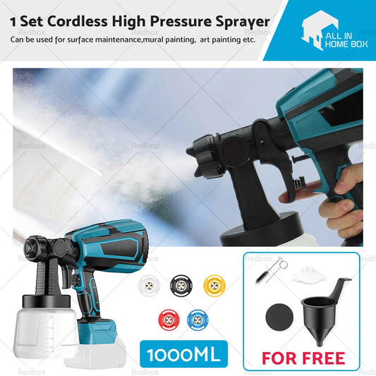 Airless Paint Sprayer for Makita Battery Cordless High Pressure Spray Gun