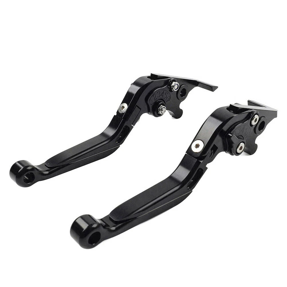 Extendable Brake Clutch Levers for Honda CB599 CB600 CB919 98-06 Black