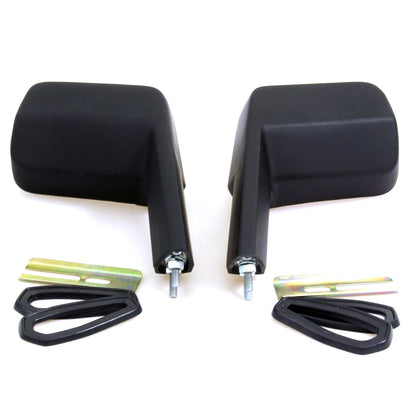 Black Fender Mirror x2 for Honda Accord Hatchback 1976-1981