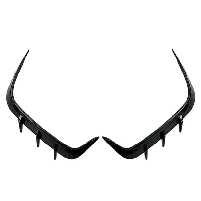 Rear Bumper Splitter Canard Trim for BMW 4 Series G22 G23 M-Sport (21-22)