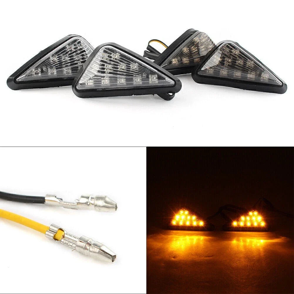 LED Turn Signal Indicator Light Smoke for Honda CBR 1000RR, 954RR (2002-2006)