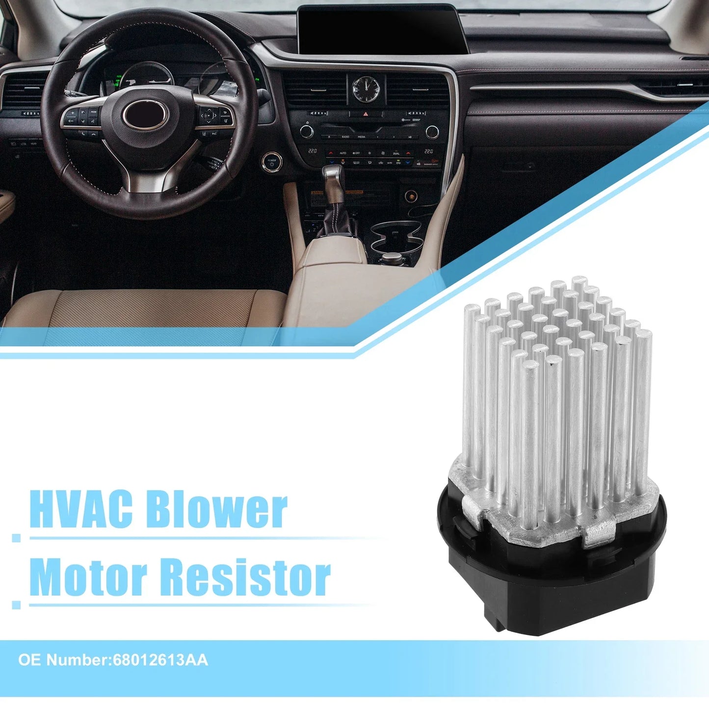 HVAC Blower Motor Resistor for Mercedes-Benz Sprinter (2010-2018)