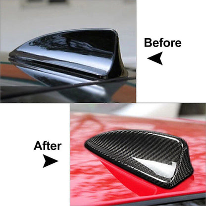 Carbon Fiber Shark Fin Antenna Cover for BMW 5 Series E60 E61 (2003-2010)