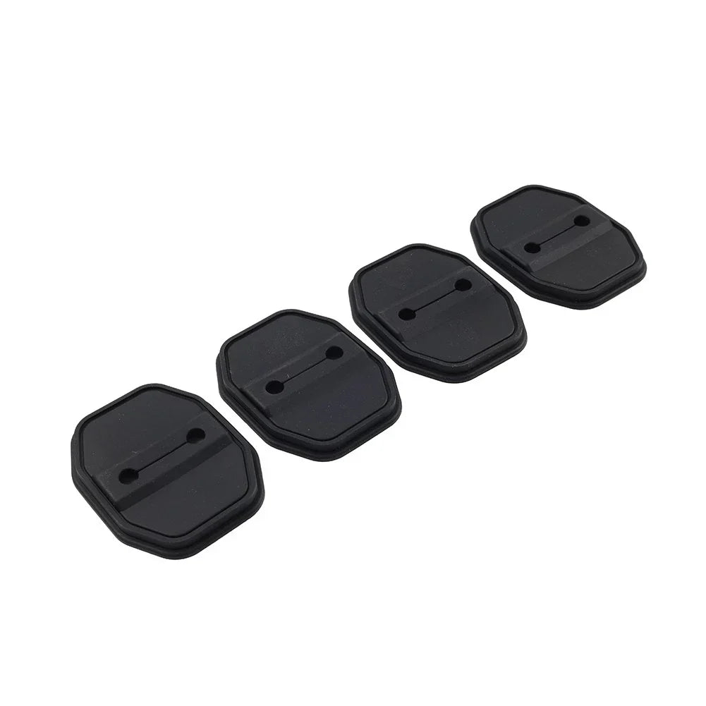 BLK Door Lock Protective Covers for BMW F40 F45 G20, Benz C Class, Maserati