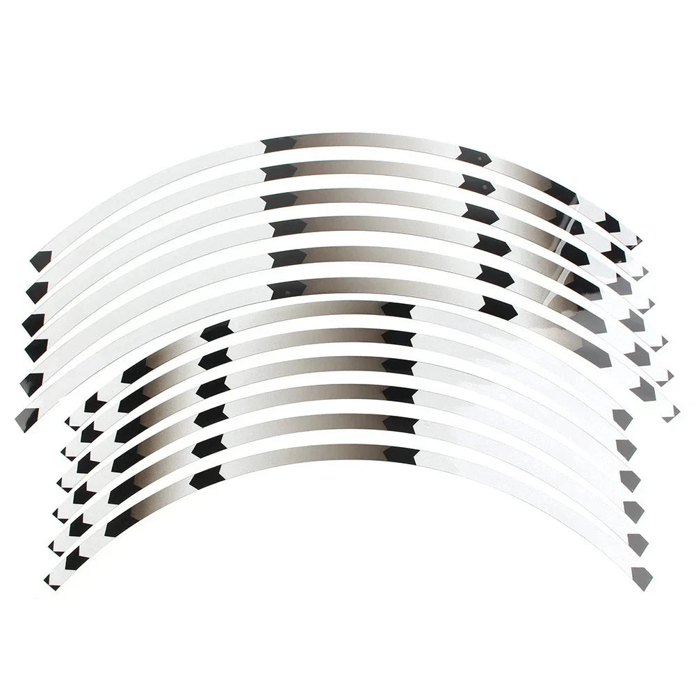 19" Rim Wheel Stickers White for Honda CRF 450R 2002-2021, CRF 250R 2003-2021