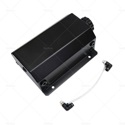 2L Aluminum Black Coolant Radiator Overflow Tank for Universal Vehicles