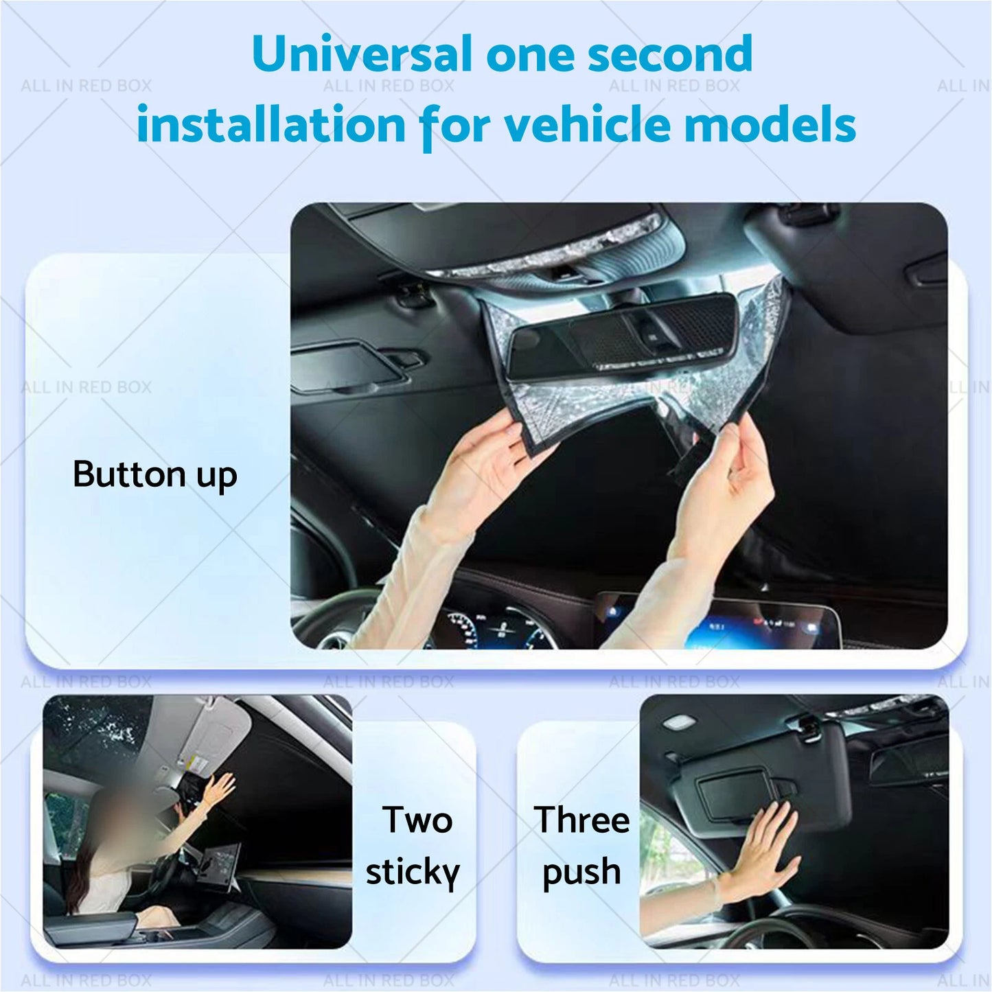 6 Layer WindScreen Sun Shade for Isuzu D-MAX (2020-2024) UV Protection
