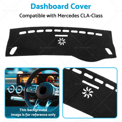 Dash Mat Cover for Mercedes CLA-Class C117 X117 (2013-2019)