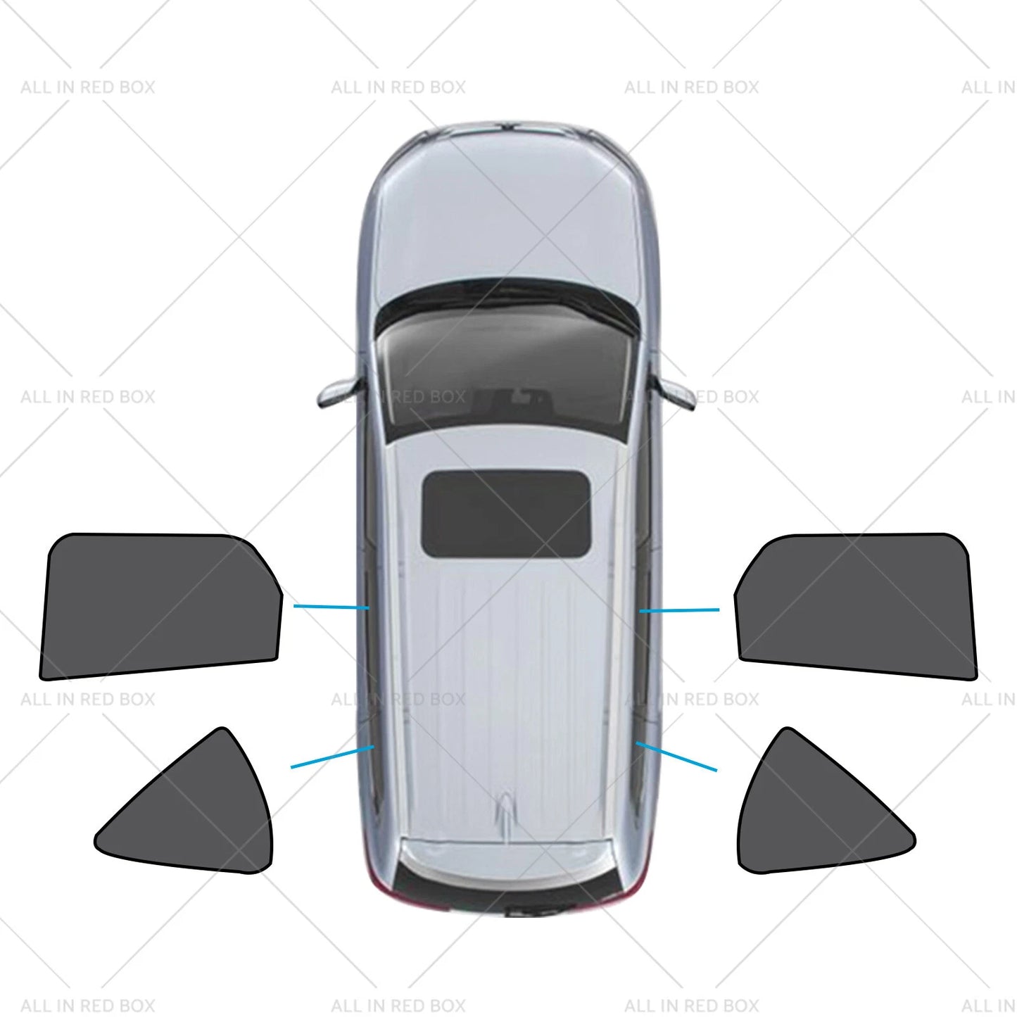 Car Window Shades for Mazda CX-60 (2022-Present) UVA & UVB Protection