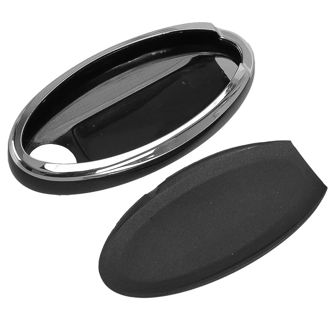 Black TPU Key Cover Case for Nissan Qashqai Leaf (2010-2023)