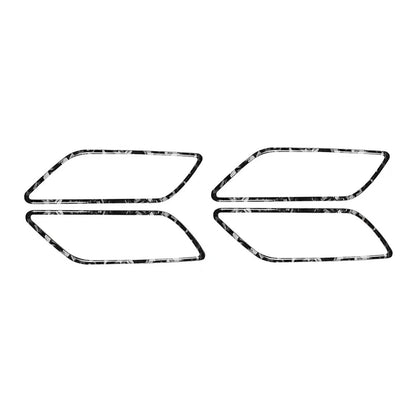 4 x Interior Door Handle Bowl Cover Trim for Audi A3 S3 RS3 (2013-2020)