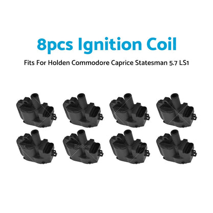 8 x Ignition Coils for Holden Commodore Caprice Statesman 5.7 LS1 (2000-2006)