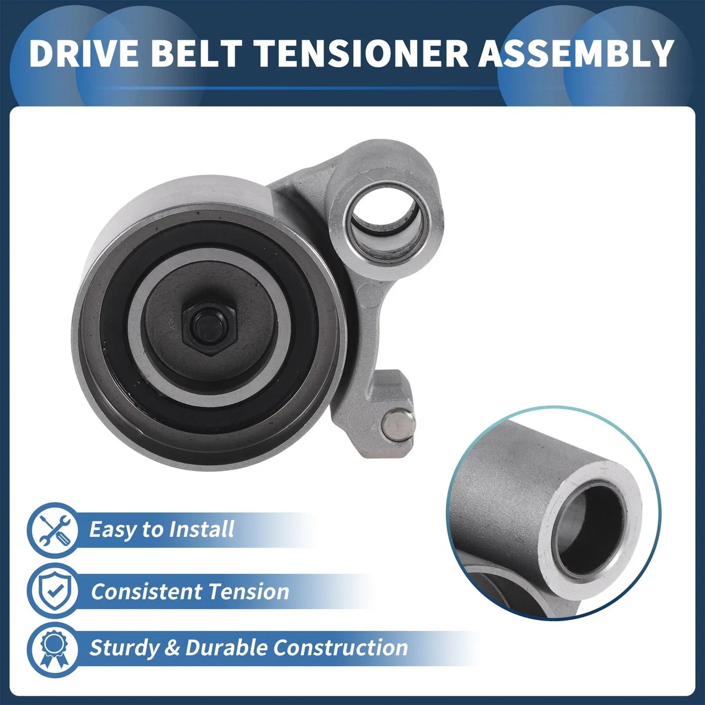 Belt Tensioner for Lexus RX 2003-2009 - Metal 1 x Unit