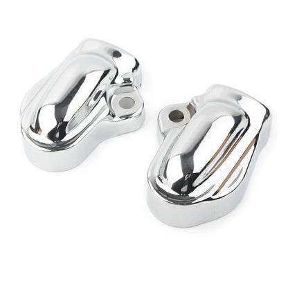 Chrome Rear Axle Nut Covers for Harley V-Rod VRSC Muscle VRSCF (2002-2017)