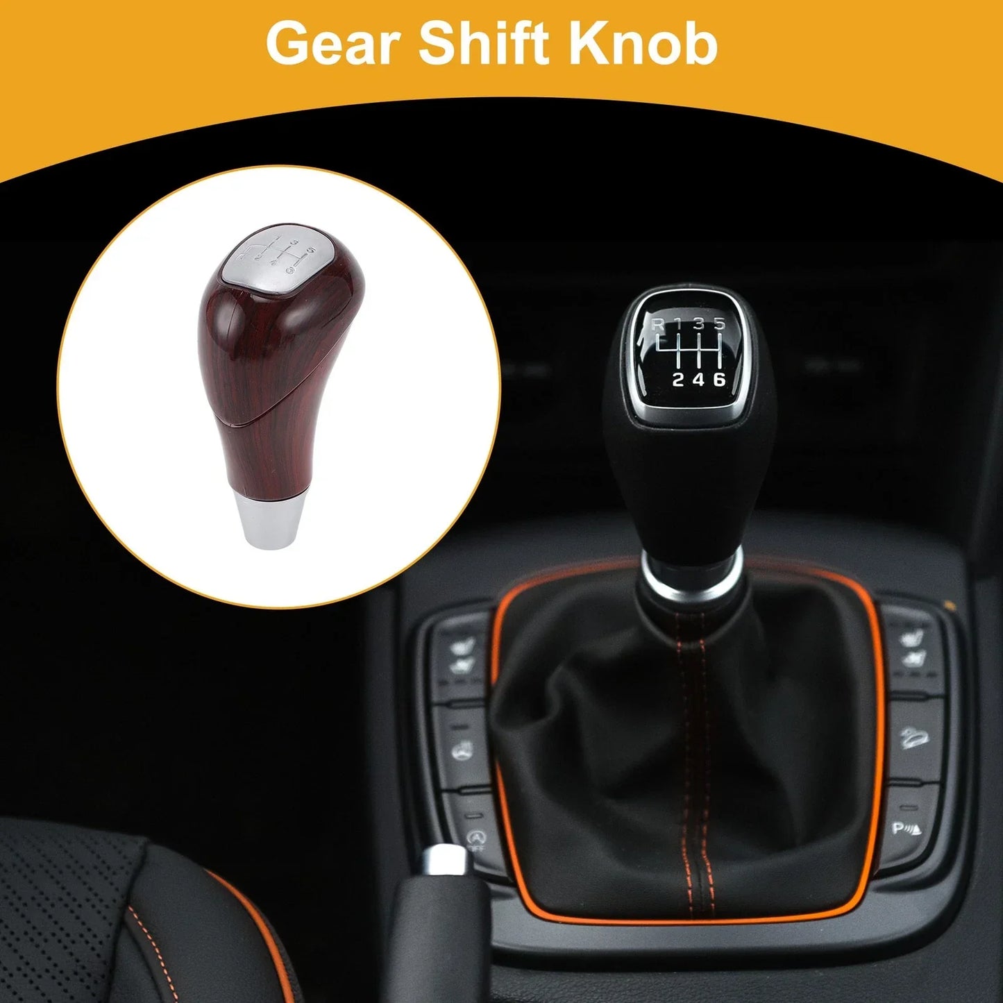 6 Speed Gear Shifter Knob for Mercedes-Benz C-Class (1993-2000)