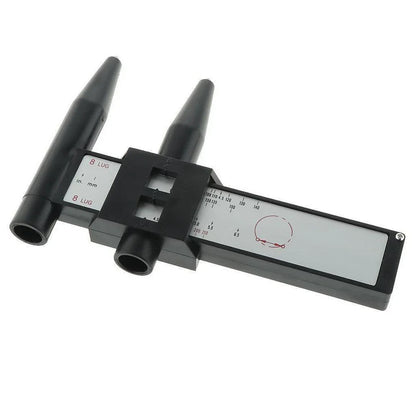 Wheel Pattern Gauge Tool Car PCD Ruler 4 5 6 8 Lug Automotive Tool