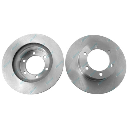 2 Front Disc Brake Rotors for Toyota Landcruiser Prado KZJ95 RZJ95 VZJ95 1996-02