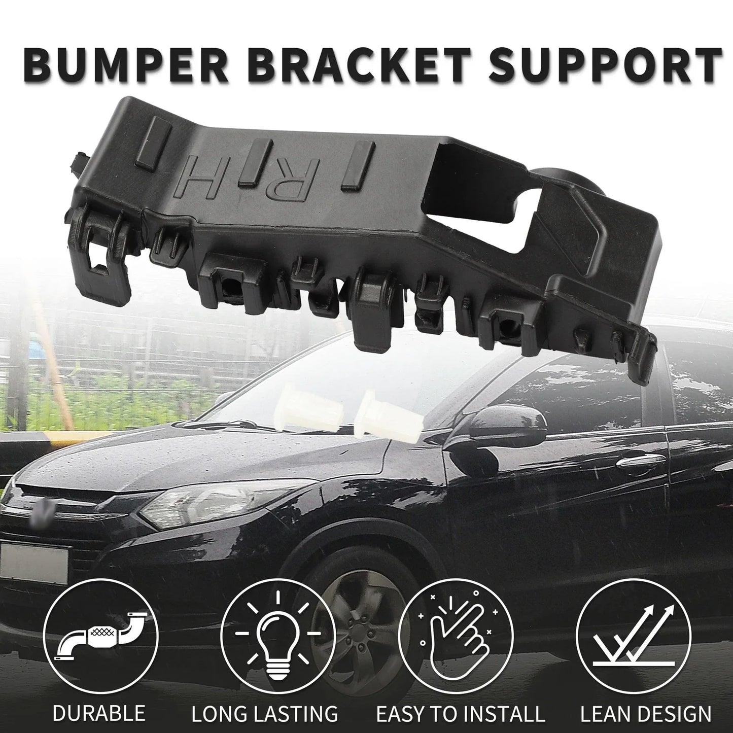 Right Front Bumper Retainer Bracket for Hyundai Tucson (2016-2021)