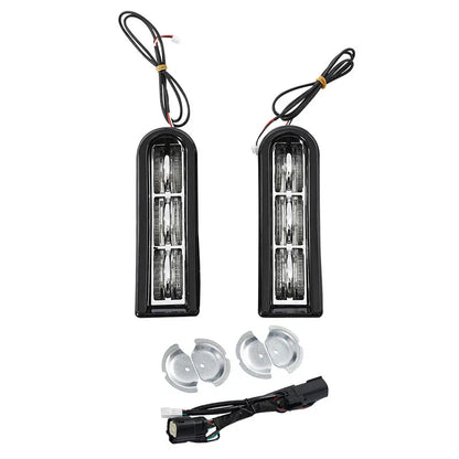 Saddlebag LED Insert Brake Turn Lights for Harley Touring (2014-2024)