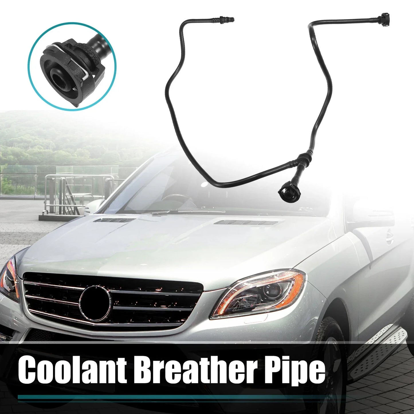 Engine Coolant Radiator Overflow Hose for Mercedes-Benz GL450 GL63 (2007-2012)
