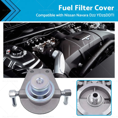 Fuel Filter Housing Primer Pump Cap for Nissan Navara D22 (2005-2015)