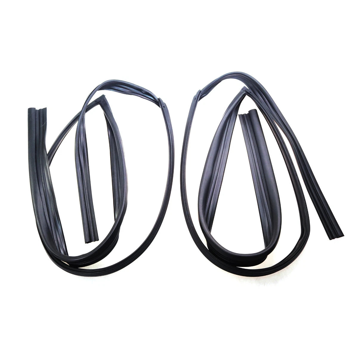 Front Door Glass Run Channel Set for Honda Civic Coupe EG4-EJ2 1991-1995