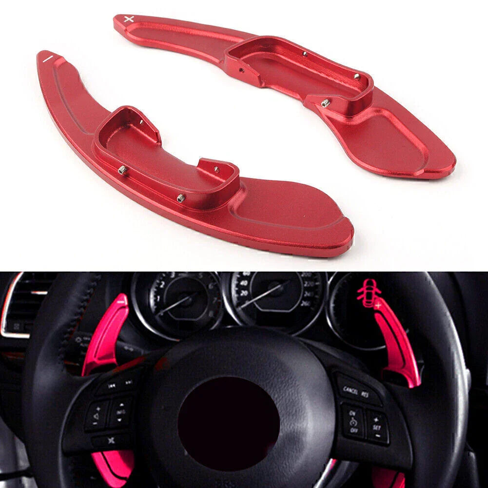 Steering Wheel Shift Paddle Extensions for Mazda 3 6 CX-4 Atenza Axela