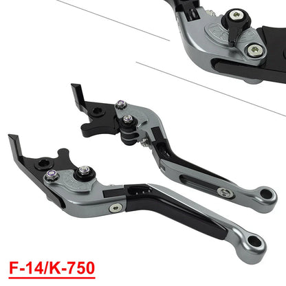 Extendable Brake Clutch Levers for Kawasaki Ninja 650R ER6F ER6N (2006-2018)