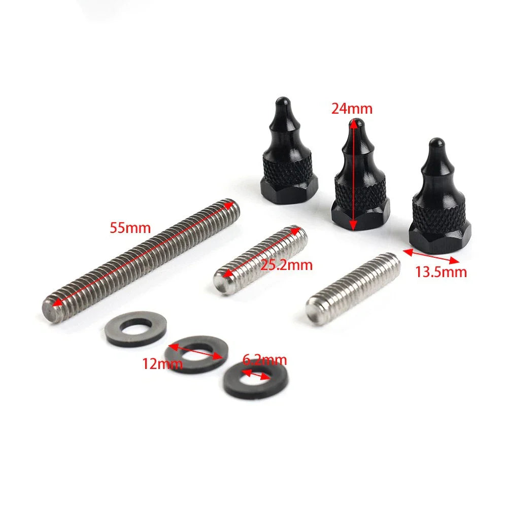 Windshield Spike Trim Mount Bolts for Harley Touring (2014-2022)