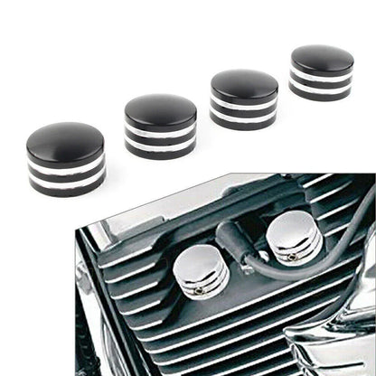 4 x Head Bolt Covers for Harley Sportster XL 883 1200 (1986-2017)