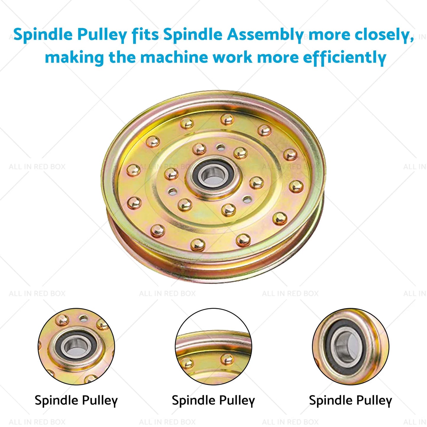 Steel Flat Idler Pulley for Toro Z Master