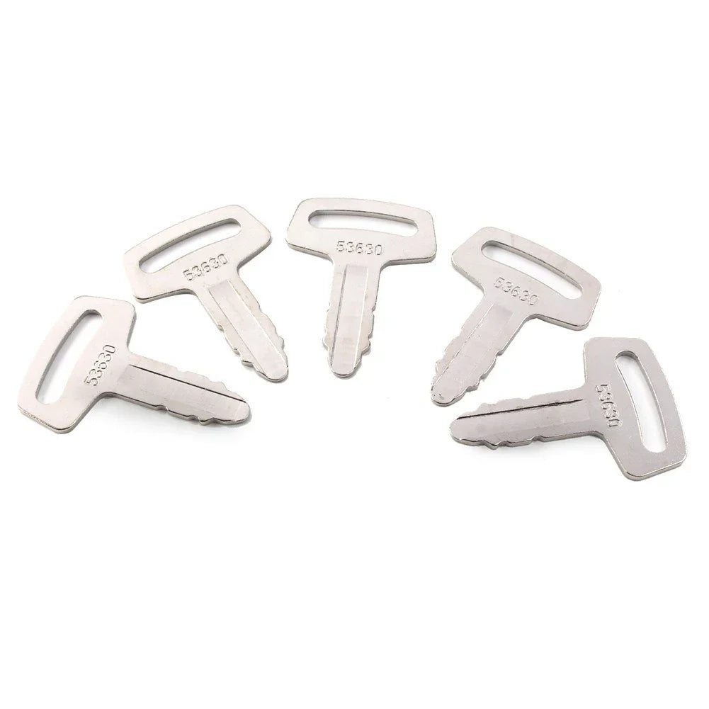 5 x Ignition Keys for Kubota Excavator Loader Generator