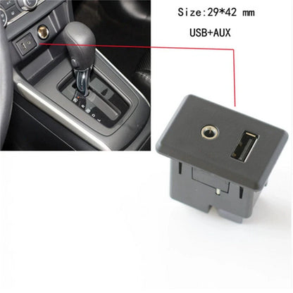 USB & AUX Interface Panel Socket for Nissan Versa Note & Versa (2015-2017)