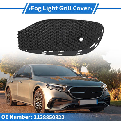Front Right Fog Light Grill for Mercedes-Benz (2010-2015) Black 1 x Pc
