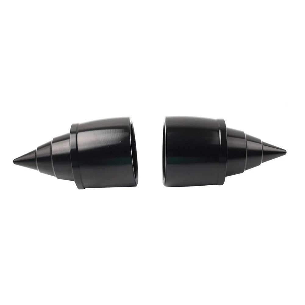 Front Axle Cap Nut Covers for Harley Touring Road Glide Dyna FXD Street Bob