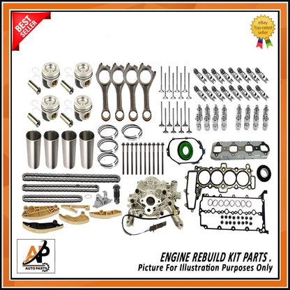 Forged Crankshaft with Rebuild Kit for Land Rover 204DTD 2.0 Diesel (2000–2009)