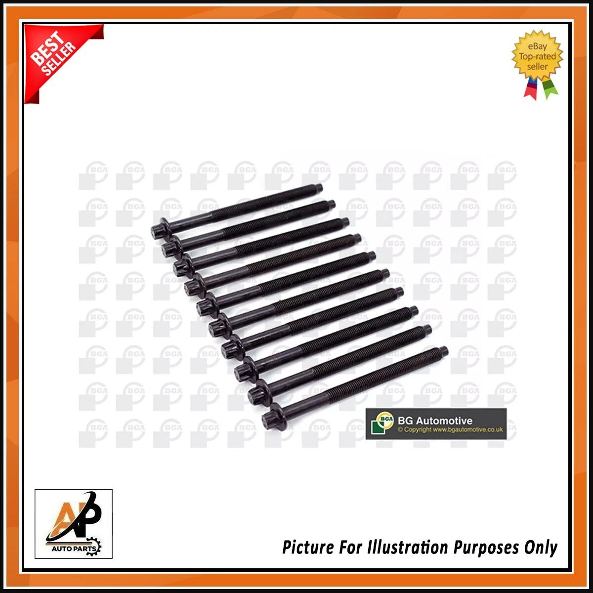 Engine Head Bolts Set Replacement for Citroen Berlingo 1.5 BlueHDI (2016–2022)