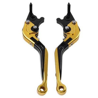 Gold Extendable Brake Clutch Levers for Honda CB599 CB600 CB919 (1998-2006)
