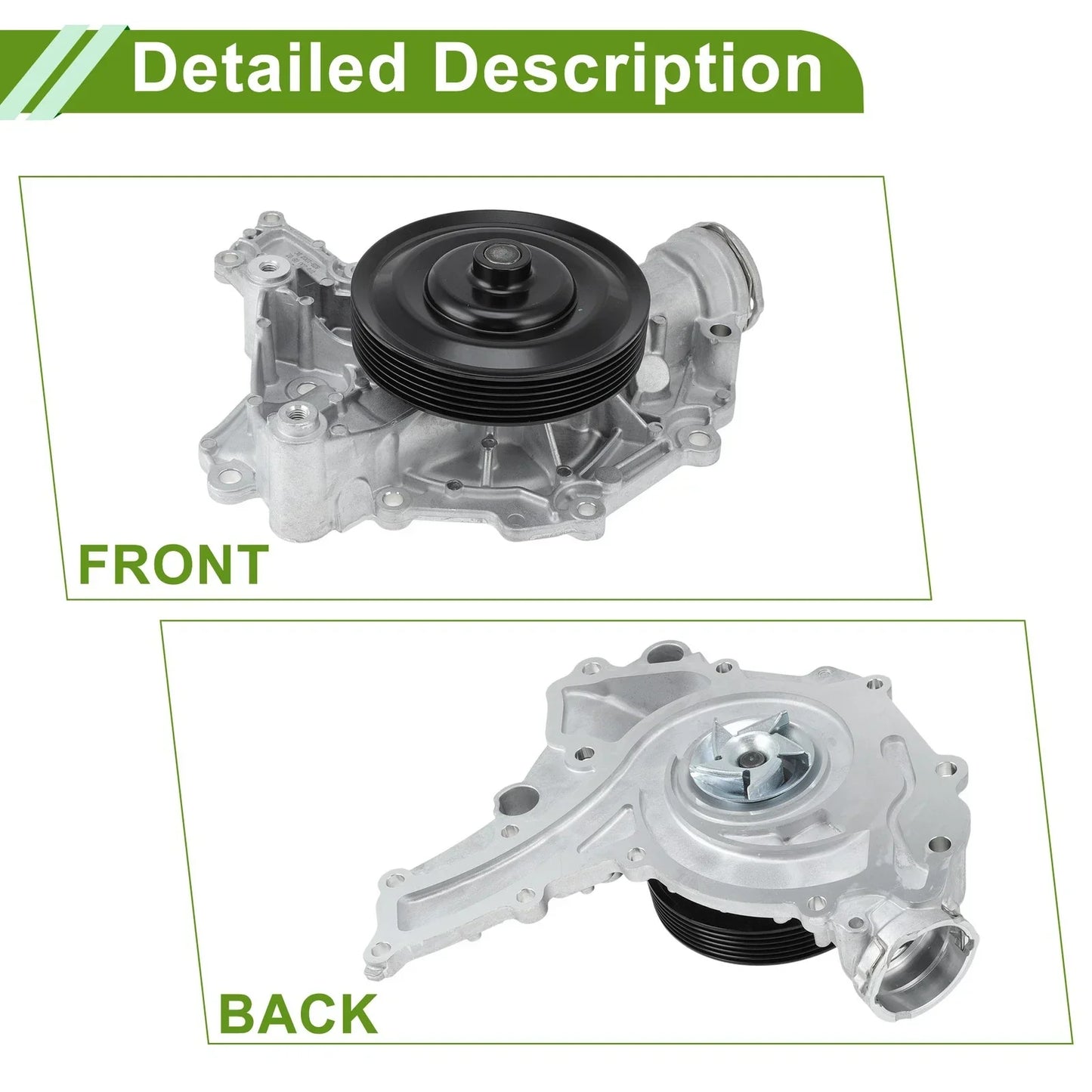 Water Pump for Mercedes-Benz C-Class 2005-2014