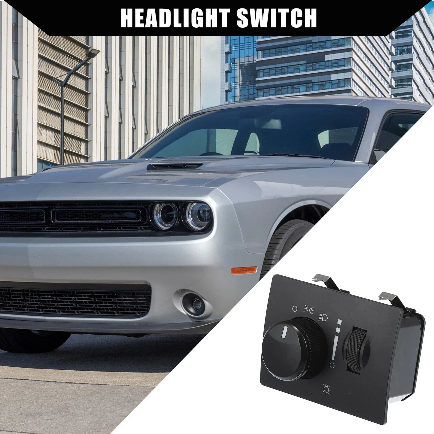 Car Headlight Switch for Chrysler 300, Dodge Challenger (2005-2010)