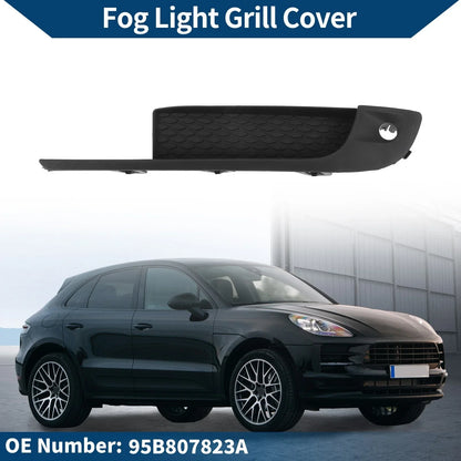 Front Left Fog Light Grill for Porsche Macan (2018-2021)