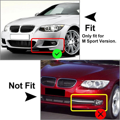 Front Bumper Lip Corner Splitters for BMW 3 Series E92 E93 (2007-2013)